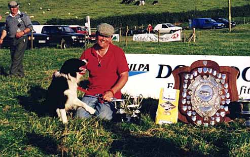 Medwyn och Lad nr de vann Welsh National, 1998.